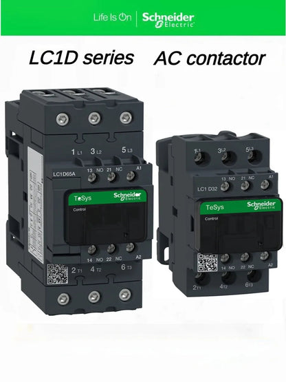 Three-Pole AC Contactors LC1D09-LC1D65A Schneider Range