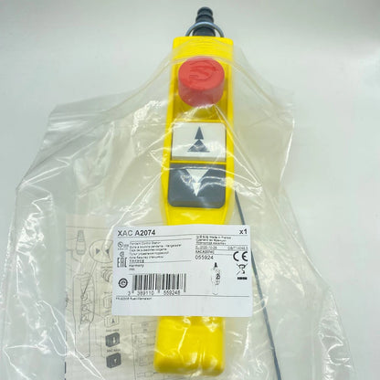 Pendant Control Station 2sp x 2 Button + E/stop Schneider XACA2074