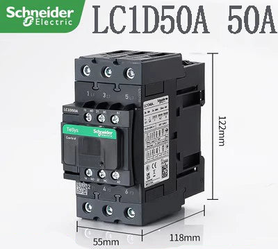 Three-Pole AC Contactors LC1D09-LC1D65A Schneider Range