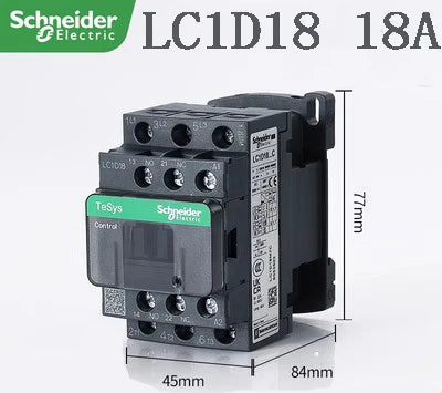 Three-Pole AC Contactors LC1D09-LC1D65A Schneider Range